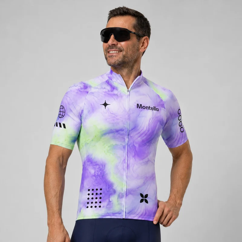 Men's Purple Space Cycling Jersey 26/23