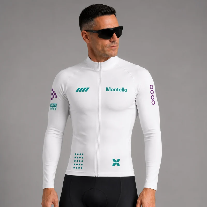 Men's White Label Long Sleeve Cycling Jersey 26/22