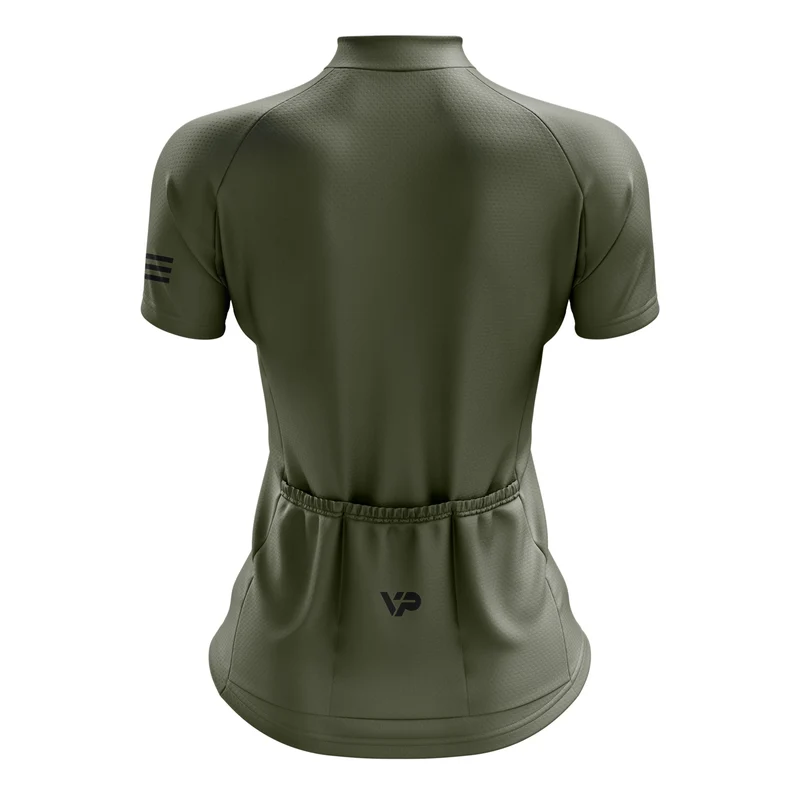Women's Khaki Cycling Kit