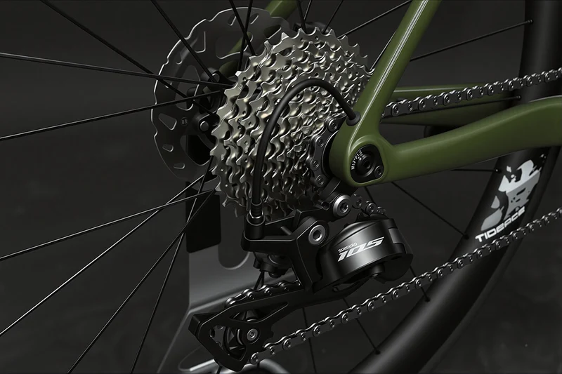 Carbon-Rennrad für Klettertouren