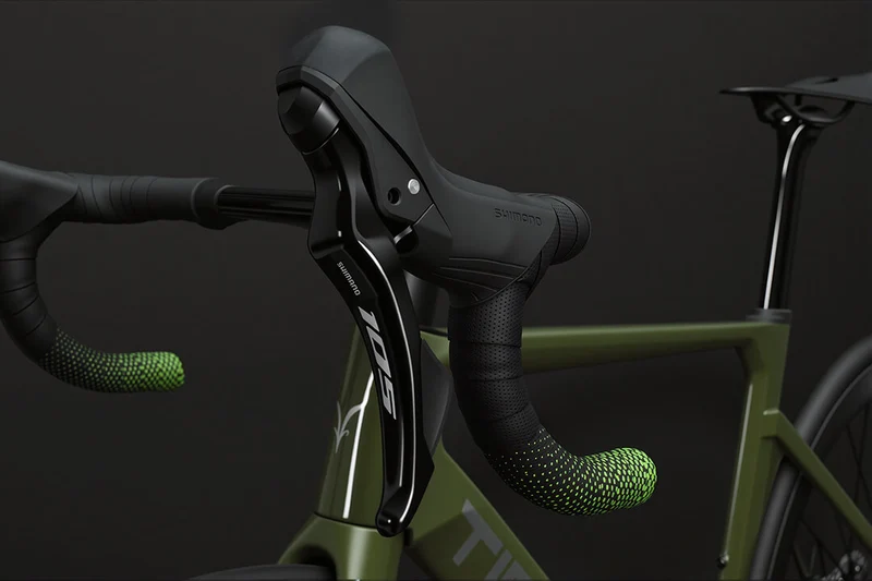 Carbon-Rennrad für Klettertouren