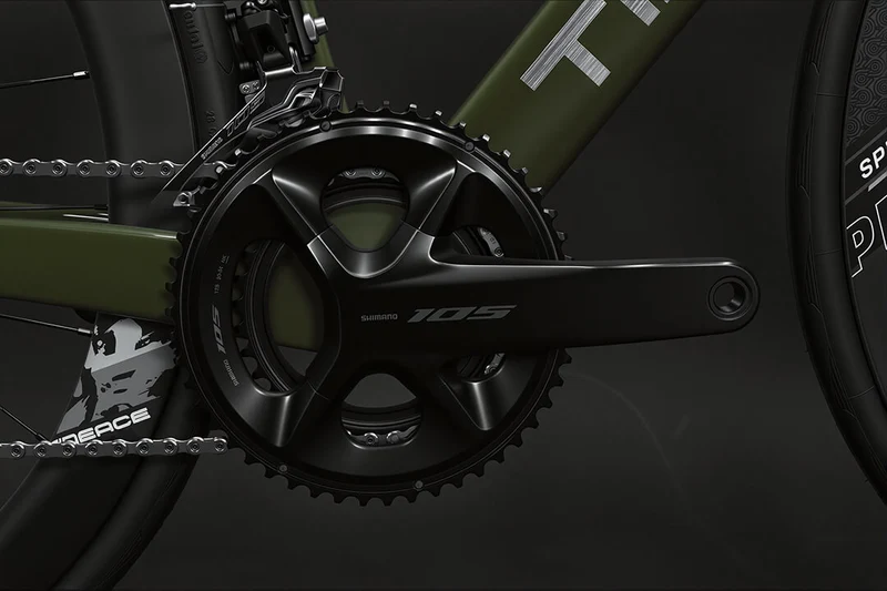 Carbon-Rennrad für Klettertouren