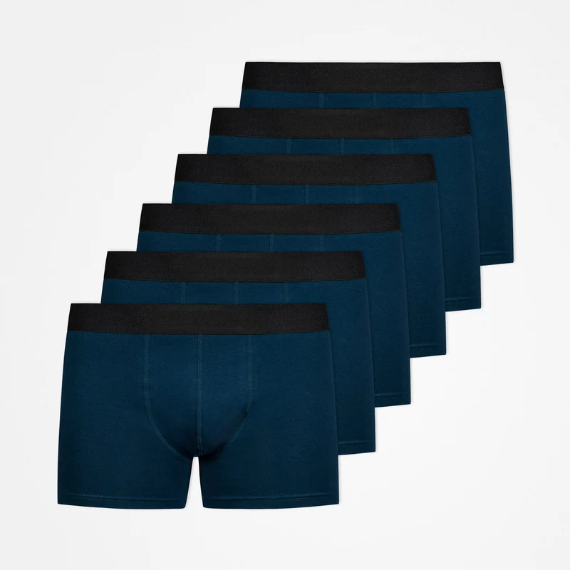 Boxershorts ohne Logo | Blau