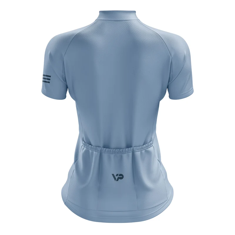 Women's Light Blue Cycling Kit
