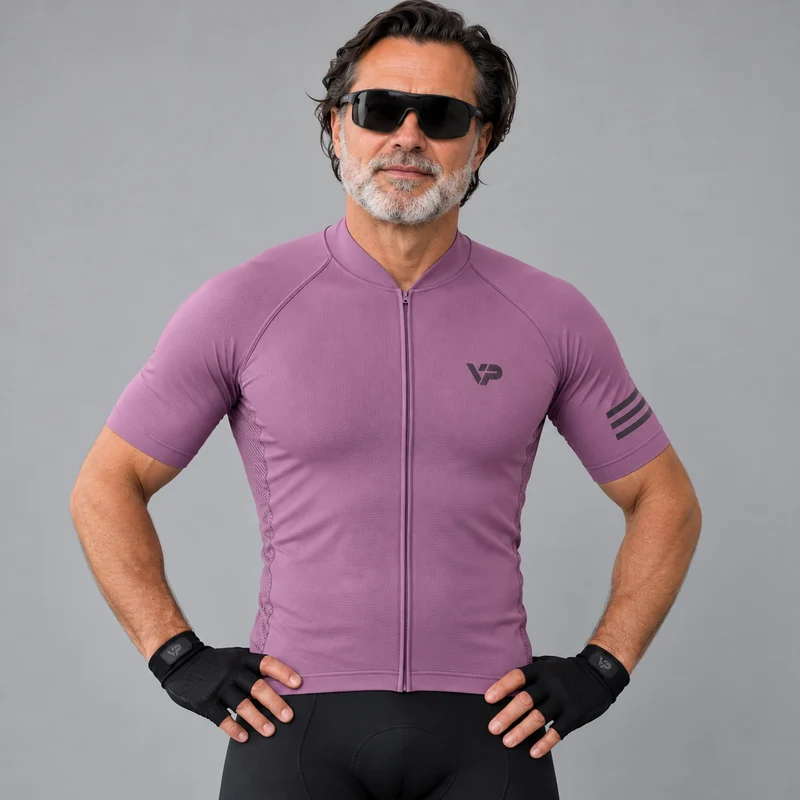 Vintage Mauve Cycling Kit