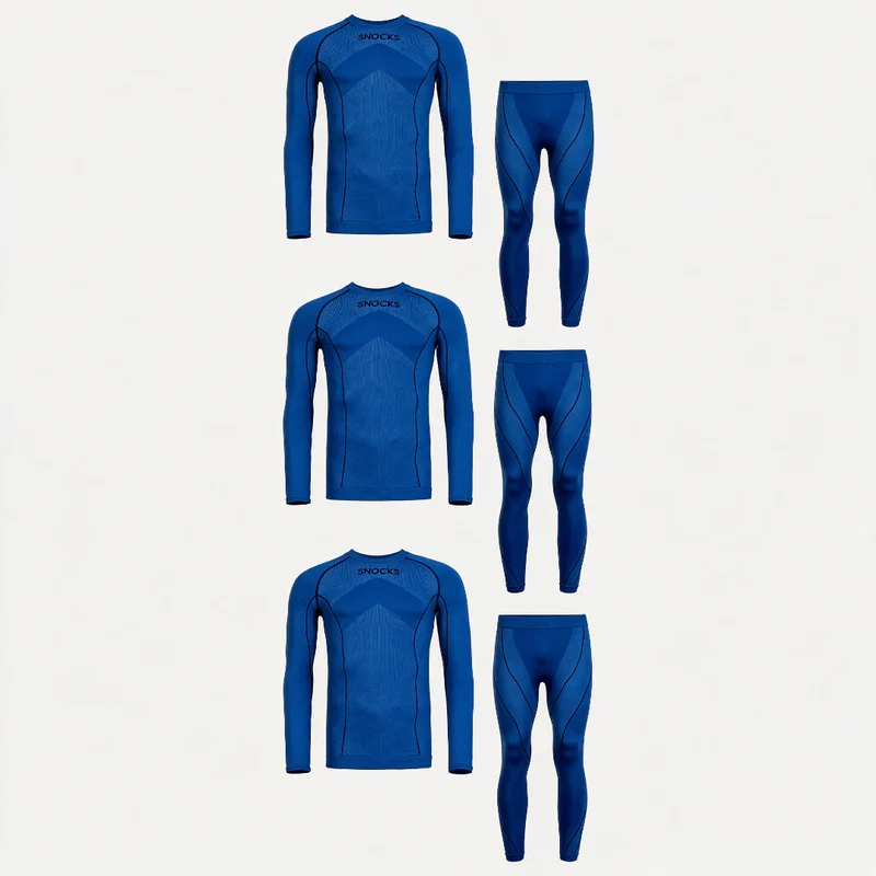 Thermounterwäsche Herren mit Daumenloch | Azure