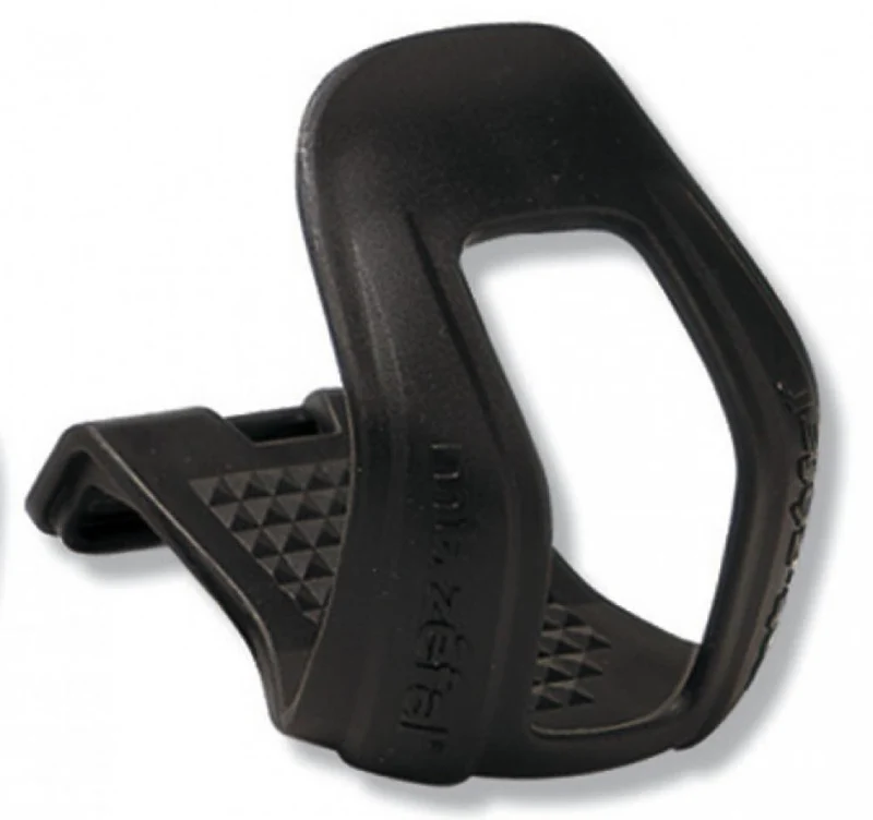 Zéfal Pedalhaken Christophe S M Pedal Haken Retro Pedalriemen Paar Zefal 516 weiß 370mm Leder