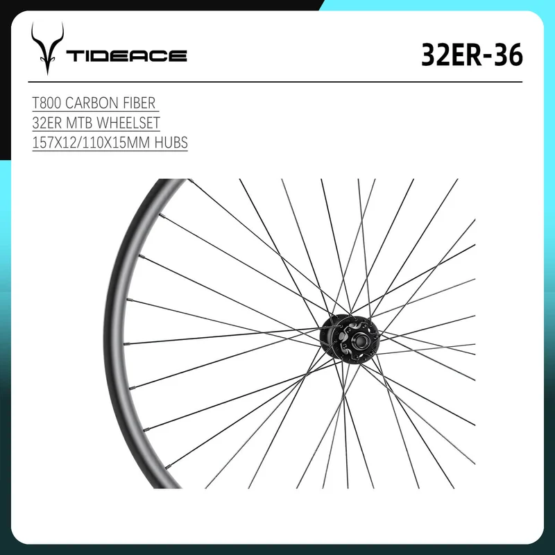32er Carbon MTB Laufradsatz
