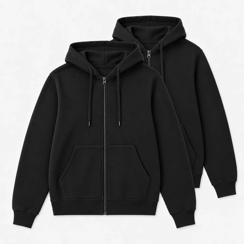 Sweatjacke Damen | Schwarz