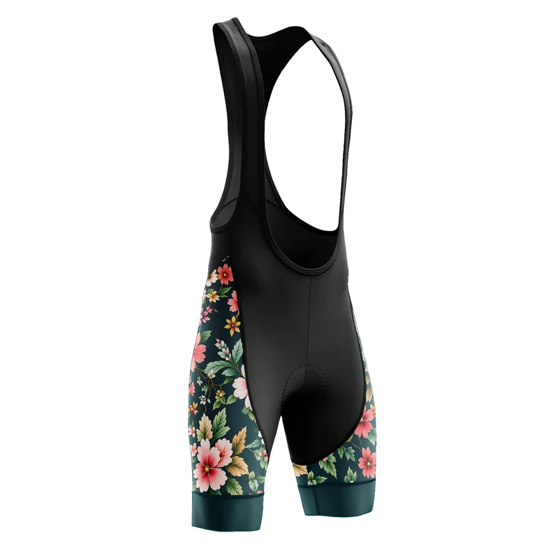 Khaki Garden Cycling Bib Shorts