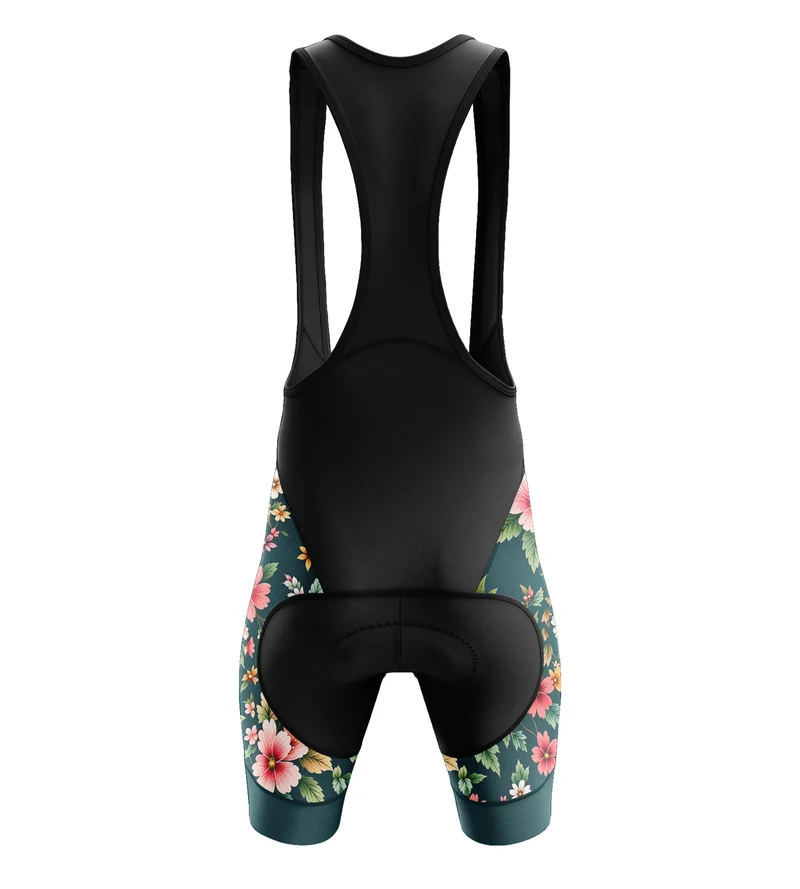 Khaki Garden Cycling Bib Shorts