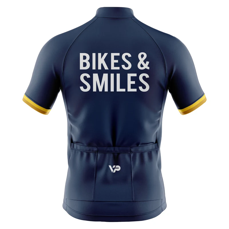 Blue Rides & Smiles Cycling Kit