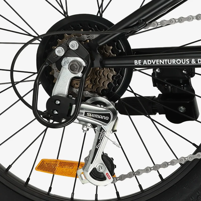 Kinder-Mountainbike 20 Zoll – Schwarz