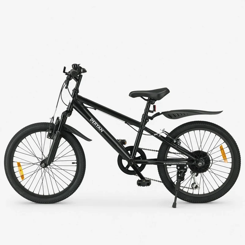Kinder-Mountainbike 20 Zoll – Schwarz