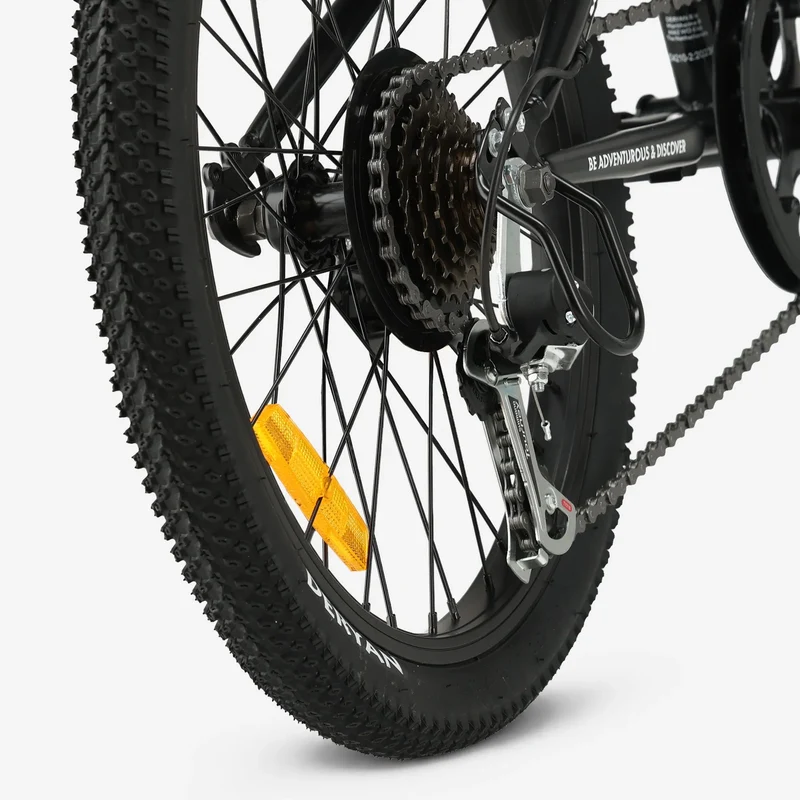 Kinder-Mountainbike 20 Zoll – Schwarz