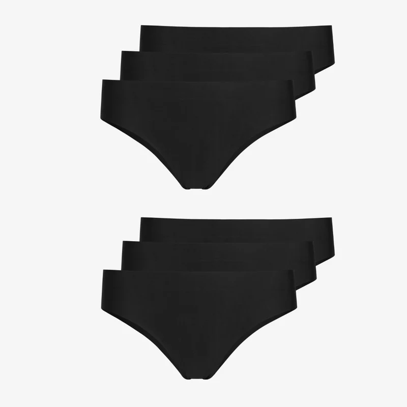 Microfiber Seamless Hipster | Schwarz