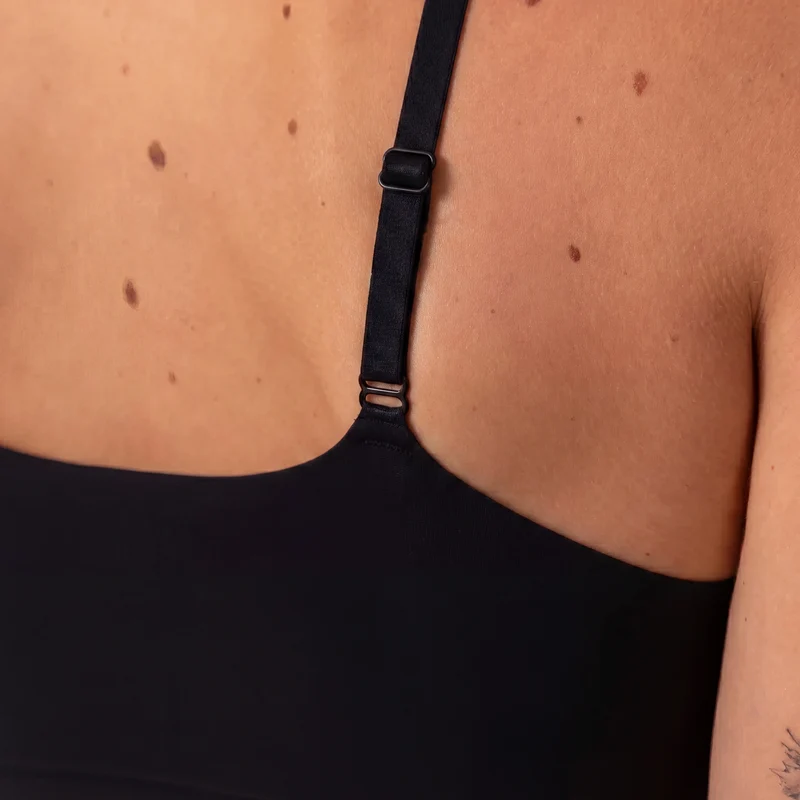 Microfiber Seamless Bralette | Schwarz