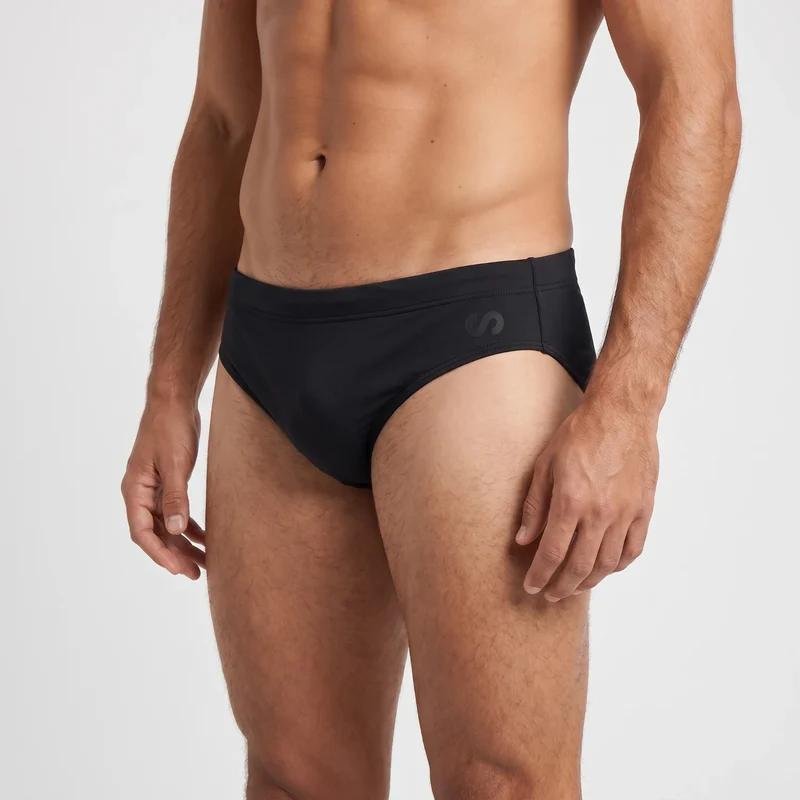 Badeslip Herren | Schwarz