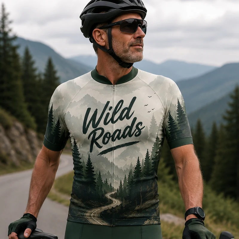 Wild Roads Cycling Jersey