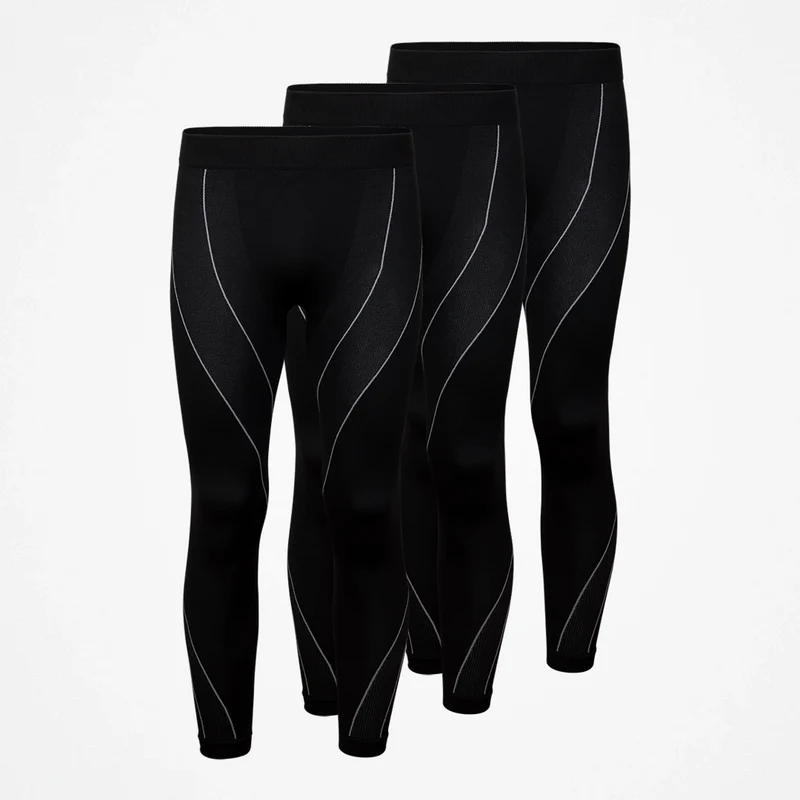 Thermounterhose Herren | Schwarz
