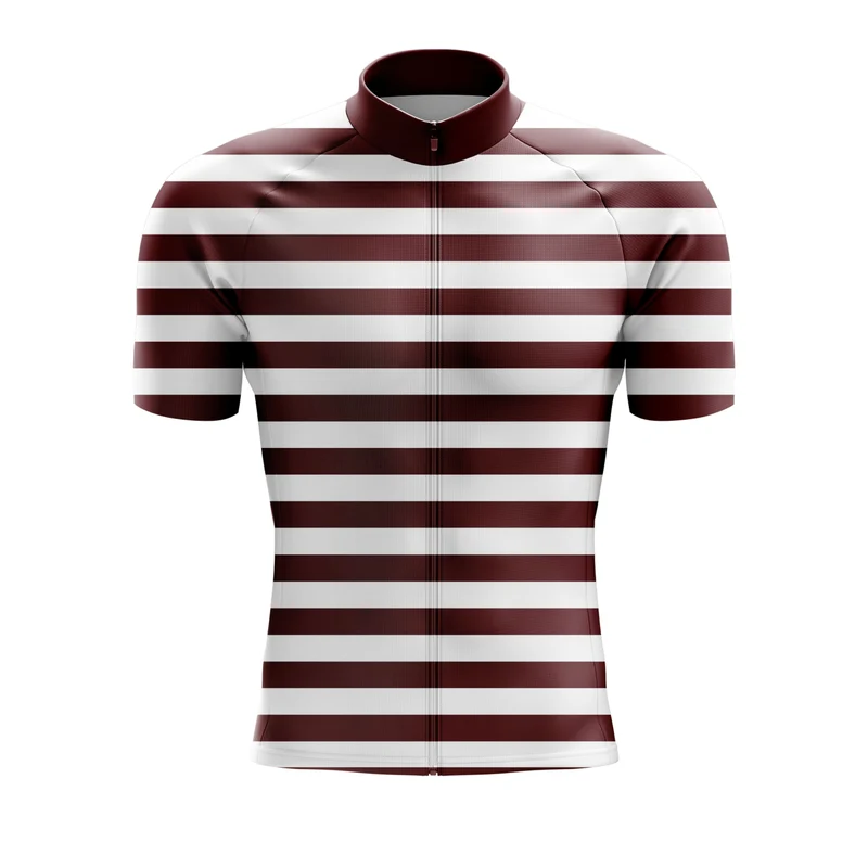 Men's Burgundy Lines Cycling Jersey 26/15 Edition