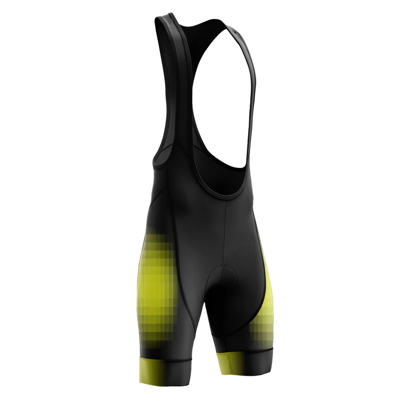 Men's Yellow Space Cycling Bib Shorts 26/11