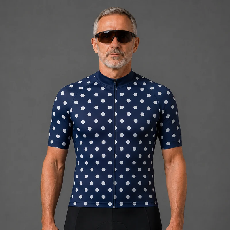Men's Blue Cycling Jersey or Bib Shorts 26/12 Edition