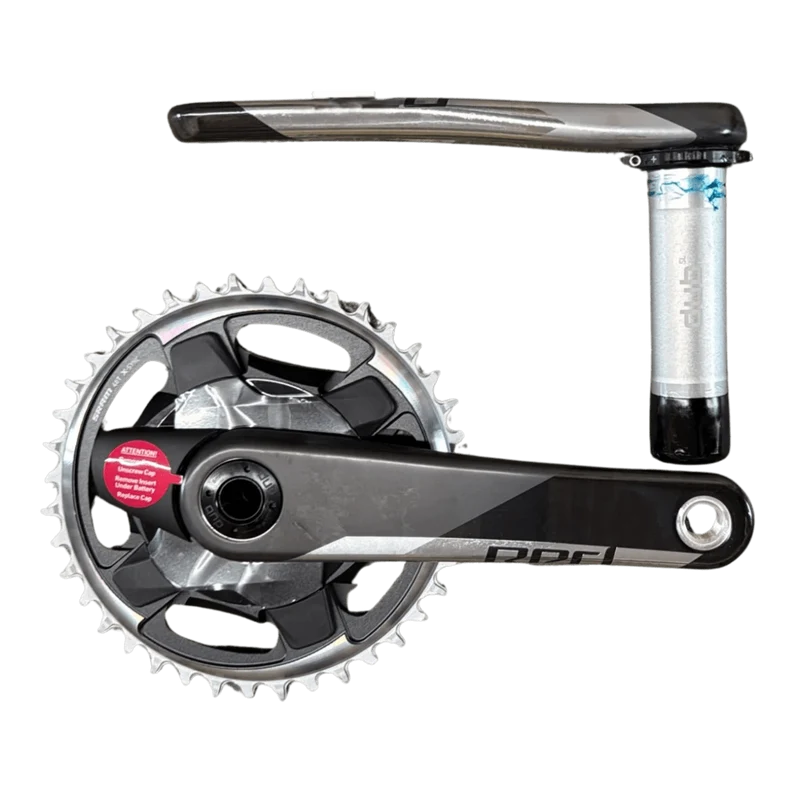 SRAM Red 1 AXS DUB Powermeter Kurbelgarnitur | 1x12-fach | 165mm | 40 Zähne