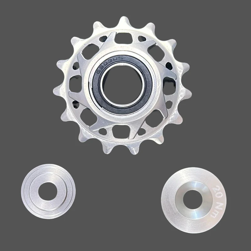 Lapierre Spicy Pulley Wheel / Umlenkrolle inkl. Lager und Scheiben | 15 Zähne