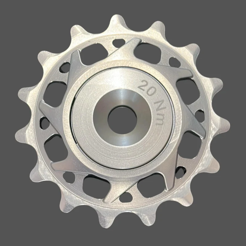 Lapierre Spicy Pulley Wheel / Umlenkrolle inkl. Lager und Scheiben | 15 Zähne