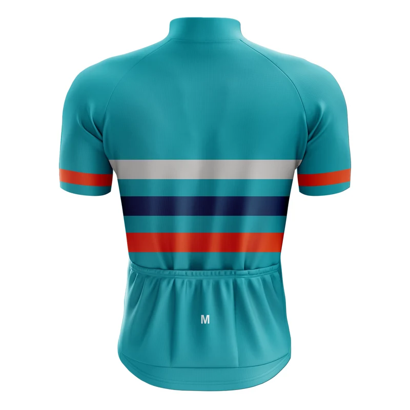 Men's Teal Cycling Jersey 26/7 Edition