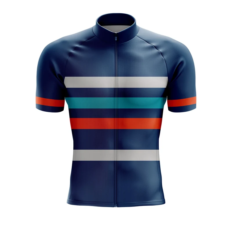 Men's Blue Cycling Jersey 26/6 Edition