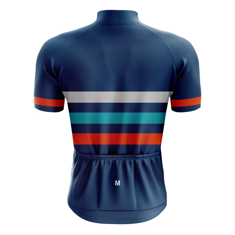 Men's Blue Cycling Jersey 26/6 Edition