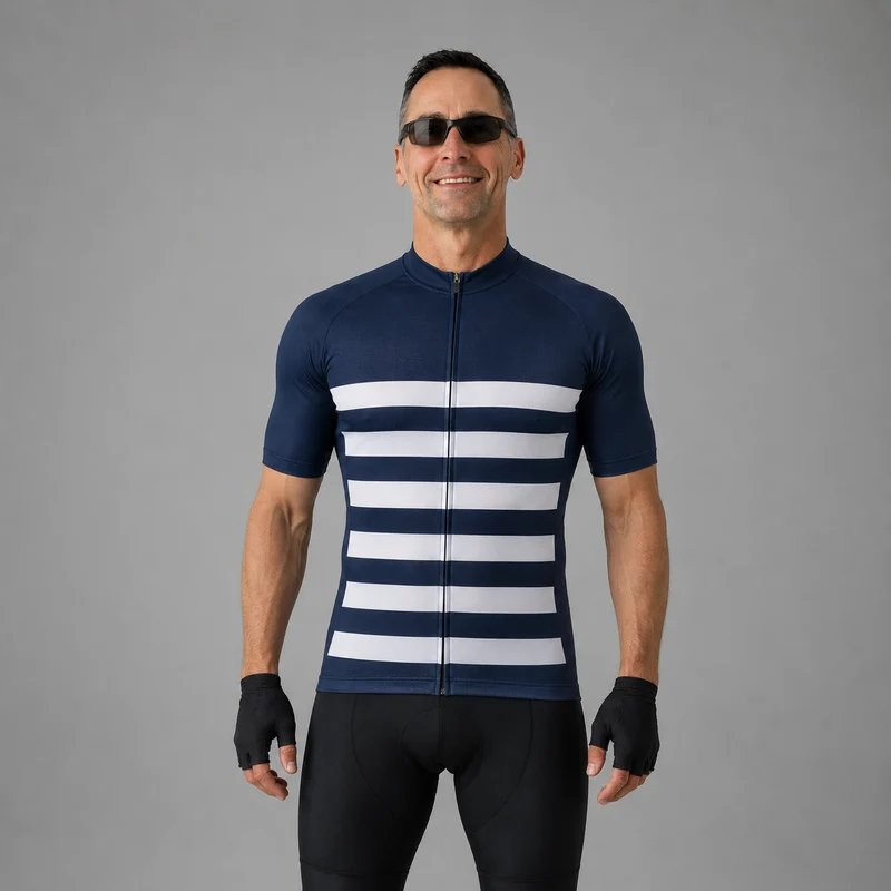 Men's Blue Cycling Jersey or Bib Shorts 26/4 Edition