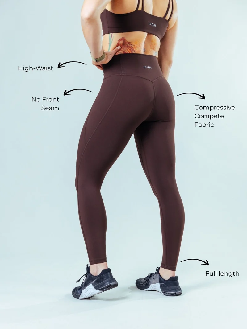 Compete High-Waist Full Length Leggings