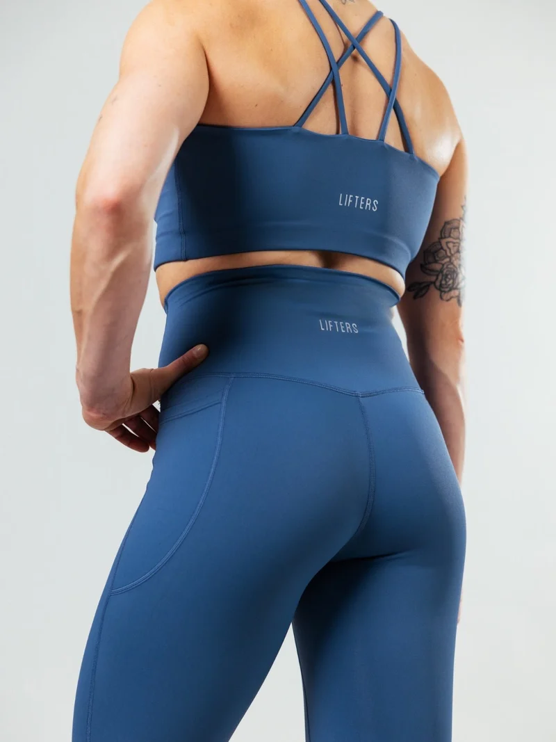 Race High Neck Bra