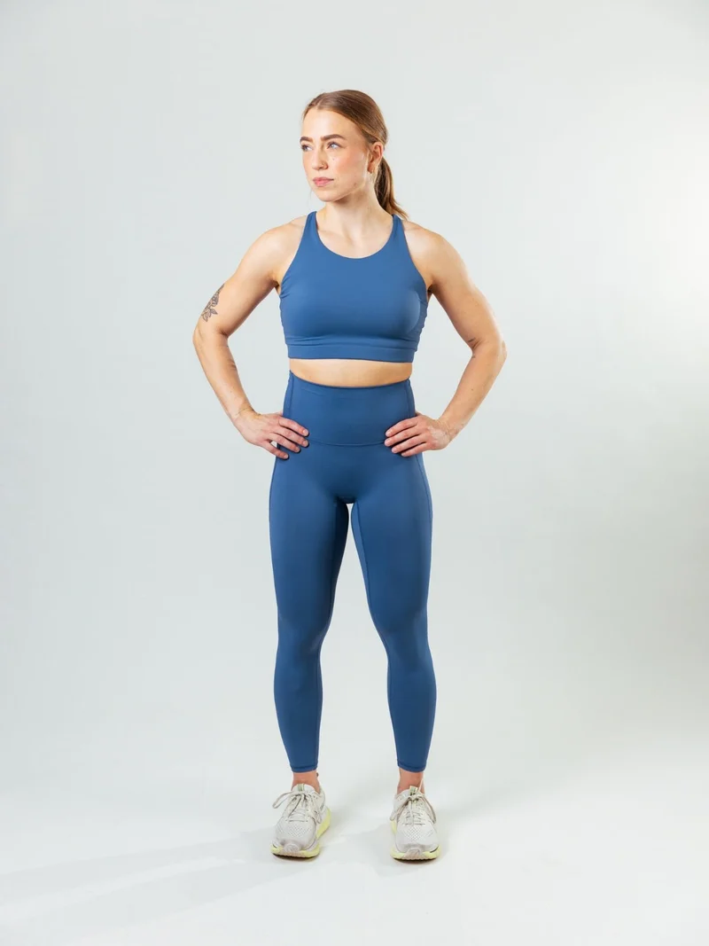 Race High Neck Bra