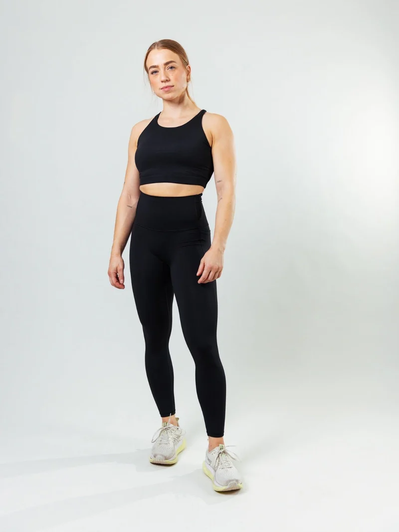 Race High Neck Bra