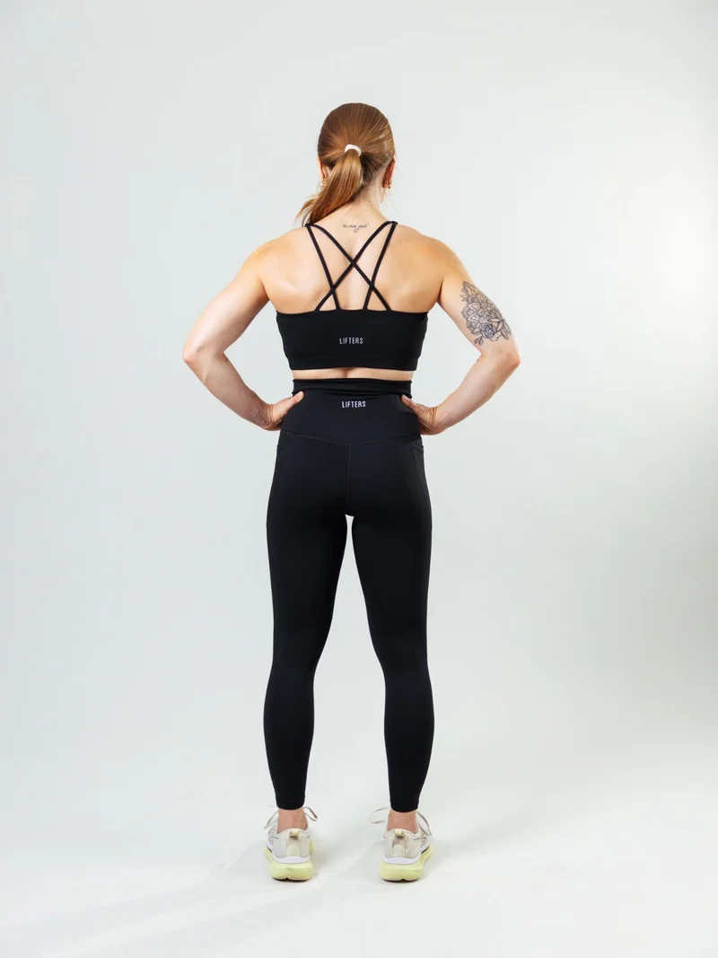 Race High Neck Bra