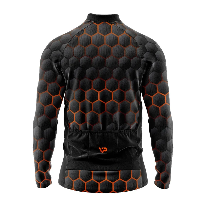 Hexagon Winter Cycling Jacket Thermo Fleece