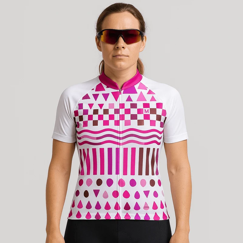 Women's Tribe Cycling Jersey or Shorts - White