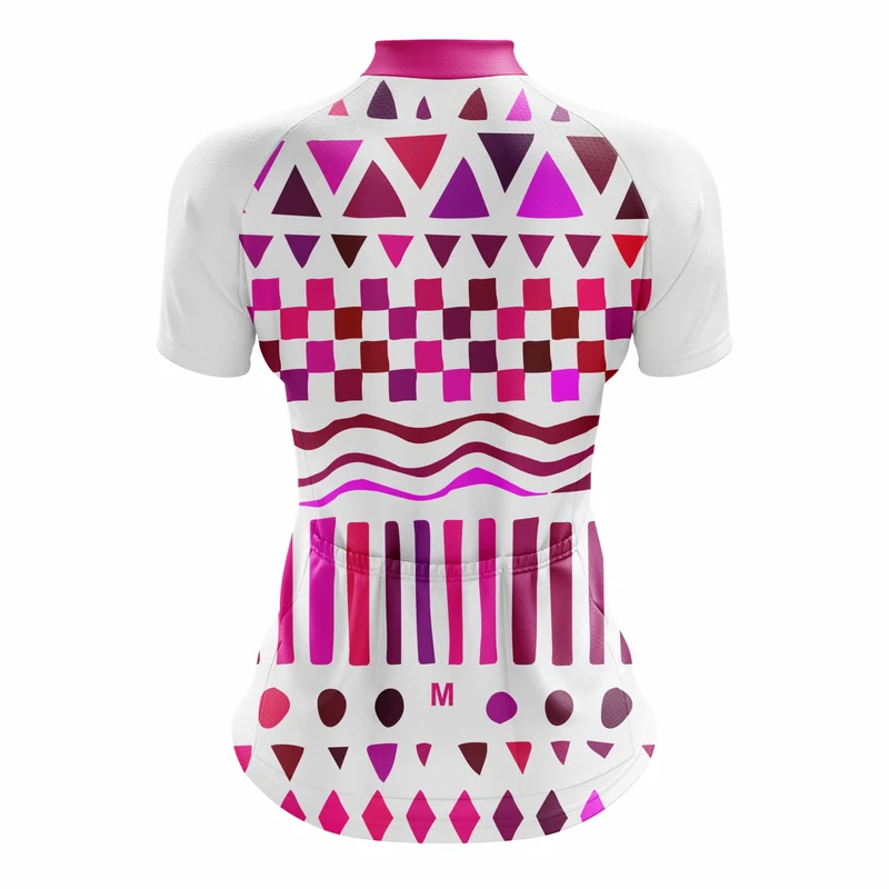 Women's Tribe Cycling Jersey - White