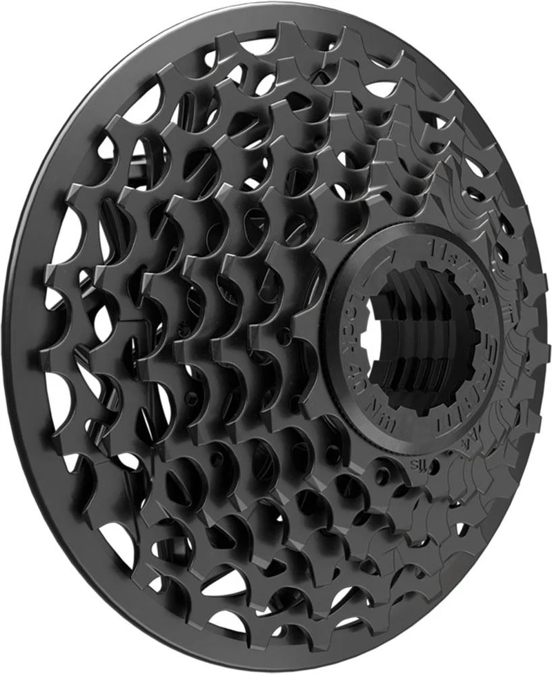 SRAM Kassettenzahnkranz "PG 720"n7-fach - mit Shimano 11-fach Freilaufkörper kompatibel mit SRAM 11-fach Ketten kompatibel schwarz 11-13-15-17-19-22-25Zähne Mod.25