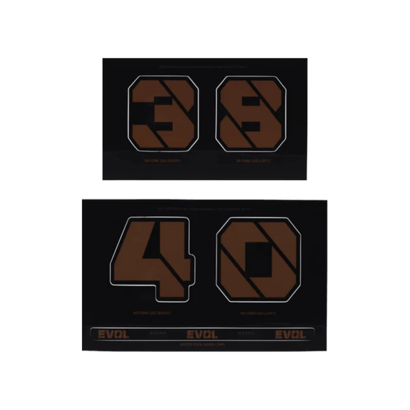 2021 FOX Float X2 Evol Decal Kit | Custom Root Beer