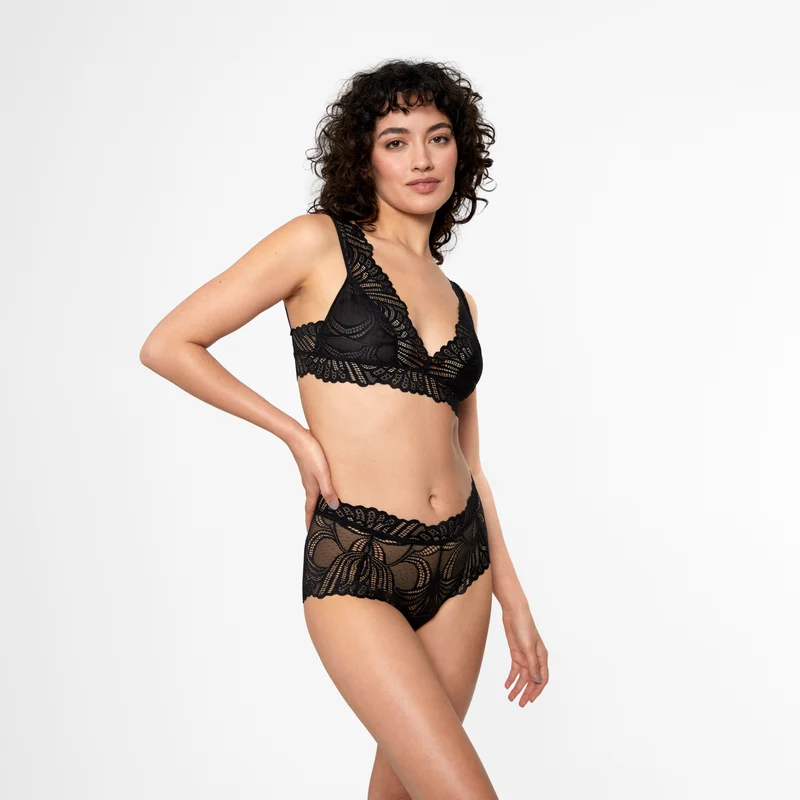 SNOCKS x femtis Period Panty - LILI Highwaist | Schwarz