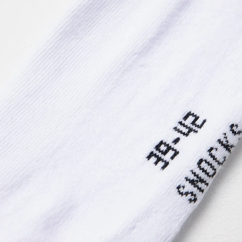 Retro Sneaker Socken | Weiß (Streifen)