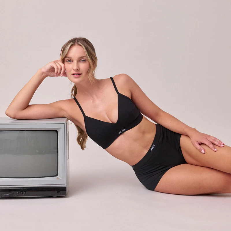 Retro Panties | Schwarz