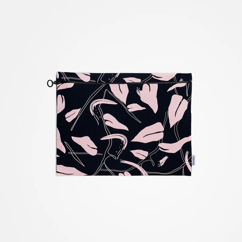 SNOCKS x femtis Wetbag groß - wasserdichte Tasche | Pflanzenmuster