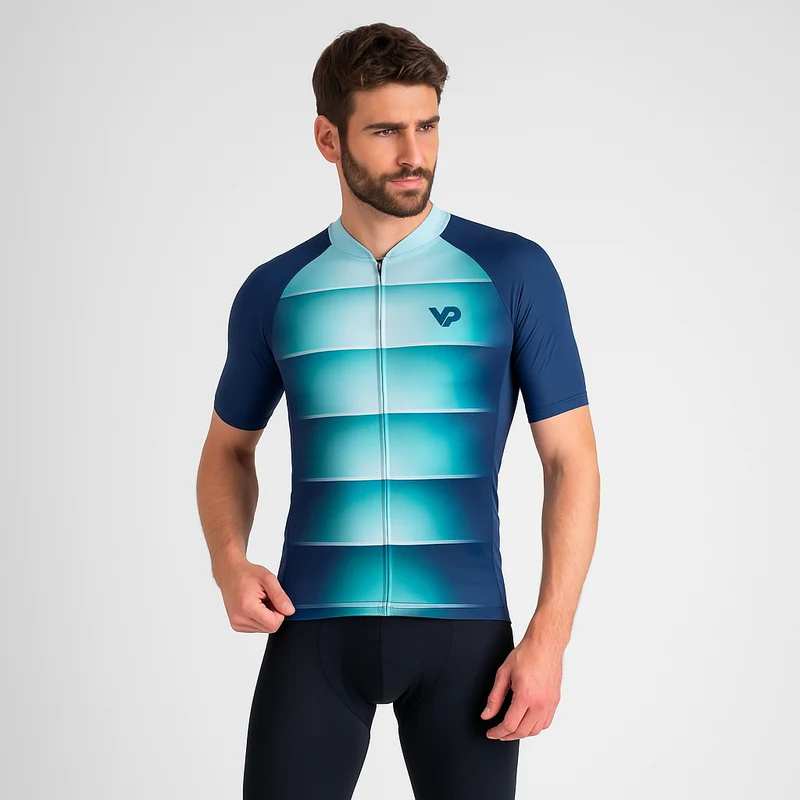 Blue Cycling Jersey VP21