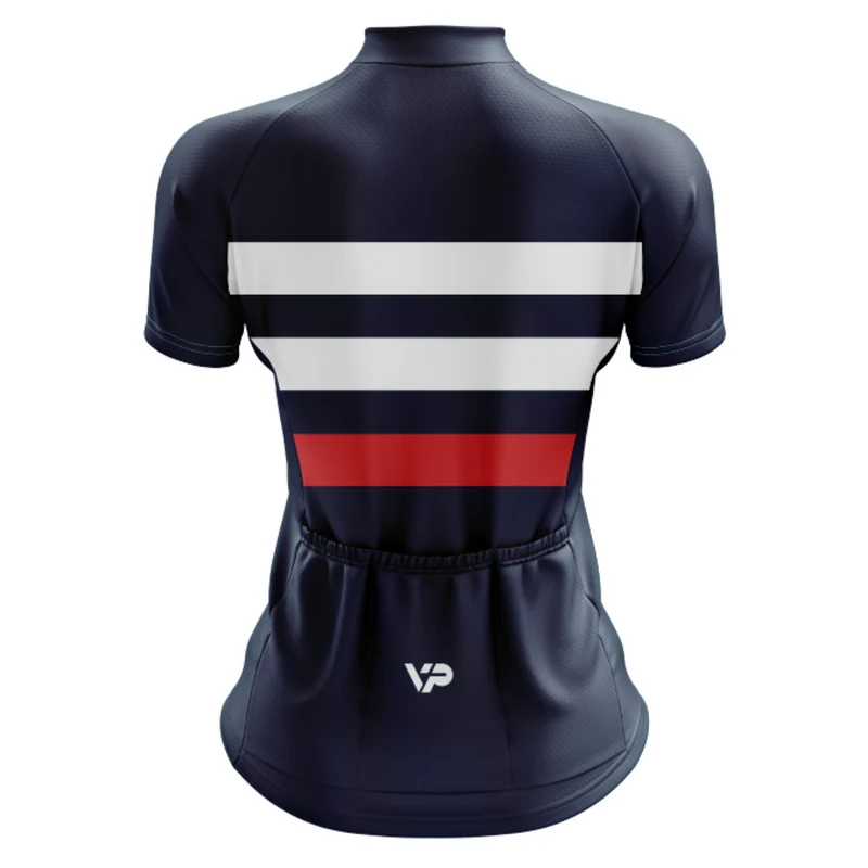 Women's Blue Lines Cycling Kit